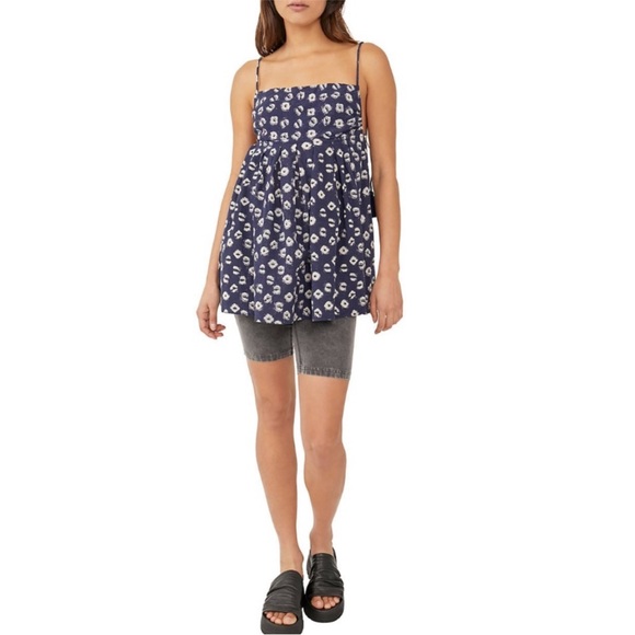 NWT FREE PEOPLE Indigo Molly Tunic MED - Picture 4 of 6